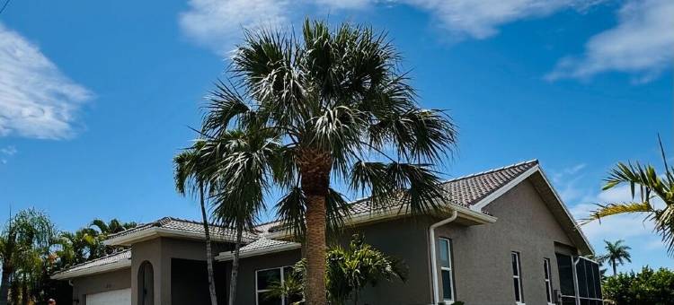 热带度假屋佛罗里达州马可岛近海滩，宠物友好，配有泳池(Tropical Vacation Home Marco Island Florida - Close to Beaches-Pet Friendly-POOL)图片