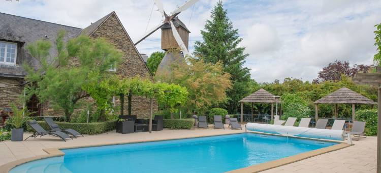 木轮磨坊庄园酒店 - 餐厅和水疗中心(Logis Hôtel Domaine du Moulin Cavier - Restaurants & Spa)图片