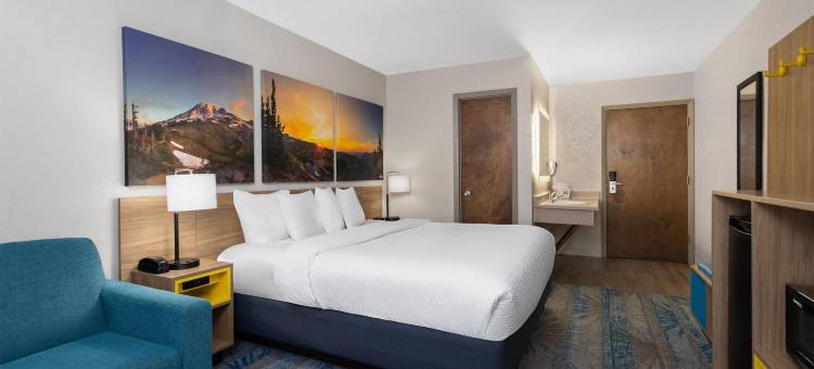 米苏拉市中心 - 大学戴斯套房酒店(Days Inn and Suites by Wyndham Downtown Missoula-University)图片