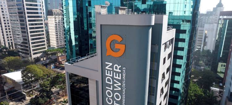 由菲尼克斯酒店经营的黄金塔快捷酒店，联合国大道(Golden Tower Express Nações Unidas by Fênix Hotéis)图片