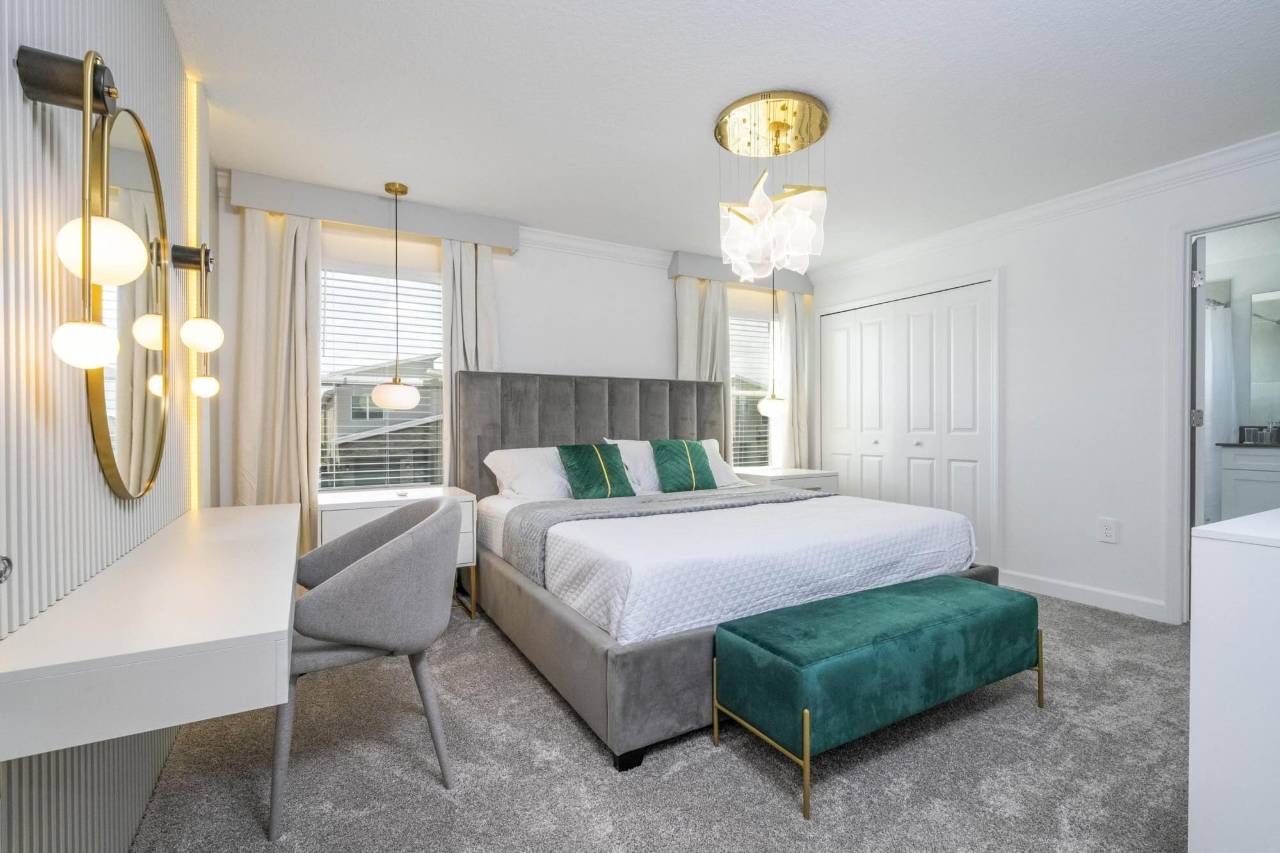 Wonderful 4Bd,池边的,靠近迪士尼的Storeylake 2669(WonderFul 4Bd w Pool Close to Disney at StoreyLake 2669)