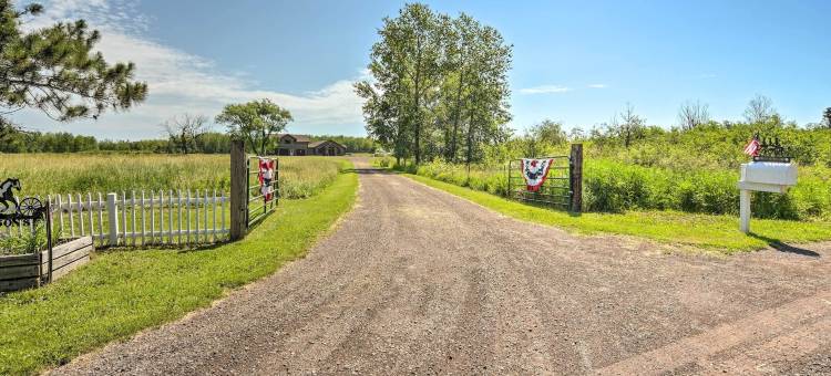 德卢斯开间带桑拿在工作马场！(Duluth Studio w/ Sauna on Working Horse Farm!)图片