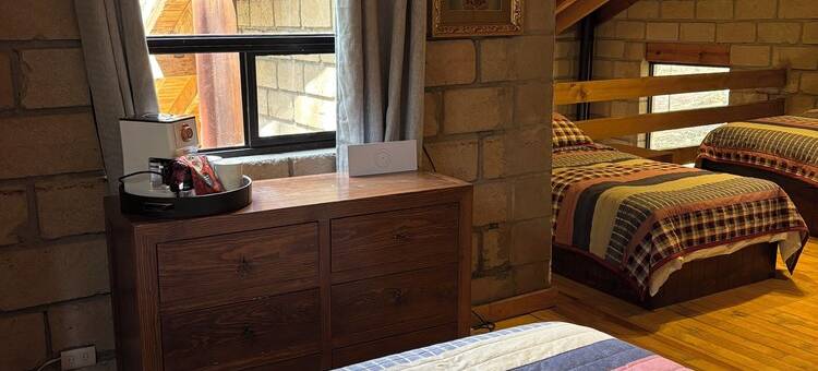 Cabin immersed in 1 hectare of forest. Maximum Internet power (Starlink)图片