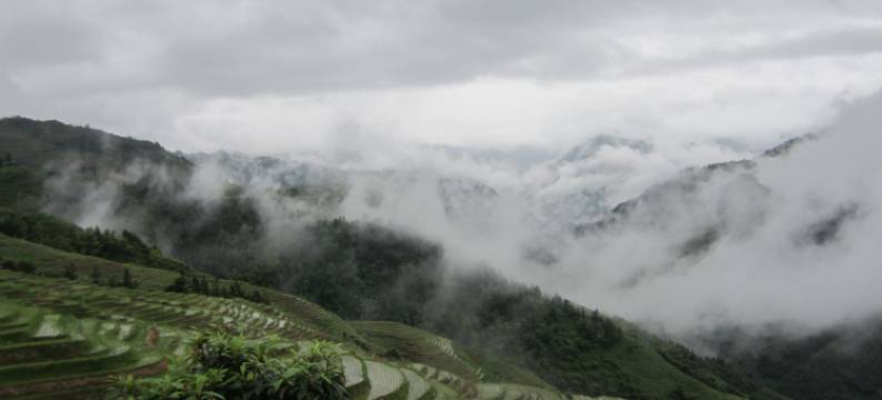 龙脊梯田古壮寨风景楼图片