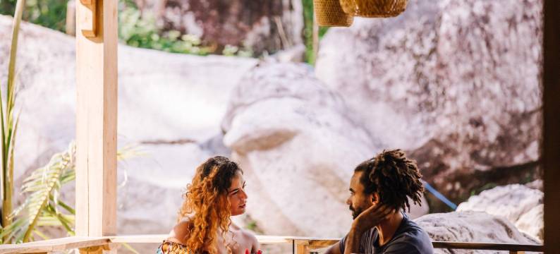 玉山海风无边泳池(Jade Mountain Bungalow - Sea Breeze - Infinity Pool)图片