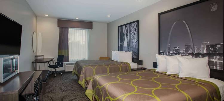 圣路易斯北温德姆速8酒店(Super 8 by Wyndham St. Louis North)图片