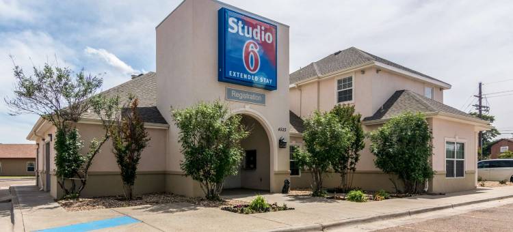 德克萨斯拉伯克 - 医学中心 6 号开放式客房酒店(Studio 6 Lubbock, TX - Medical Center)图片