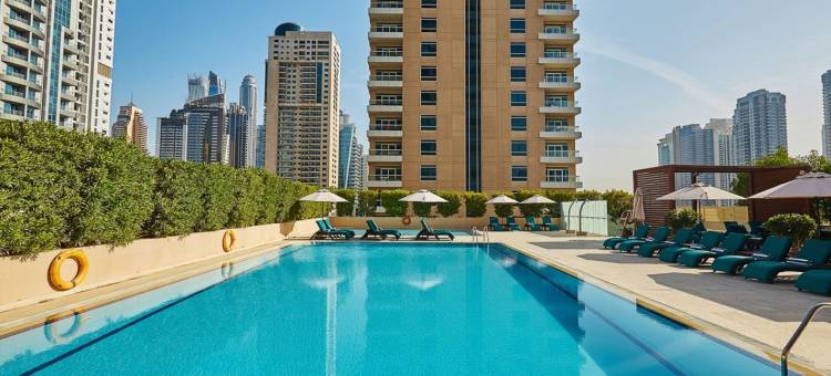 迪拜码头丽笙酒店(The Radisson Blu Hotel Apartment Dubai Marina)图片