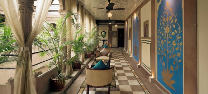 菠罗奈斯-布里吉拉玛宫殿-恒河畔(BrijRama Palace, Varanasi - by the Ganges)图片