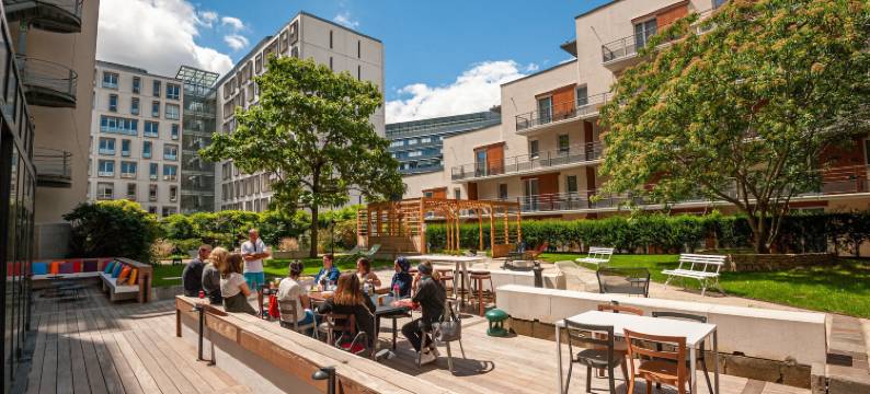 普利维洛奇格勒诺布尔小屋酒店(Apparthotel le Hüb Grenoble)图片