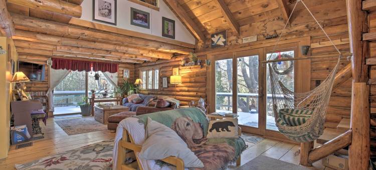 小木屋：私人热水浴缸，步行到Pats Peak滑雪区(Cabin Private Hot Tub, Walk to Pats Peak Ski Area)图片