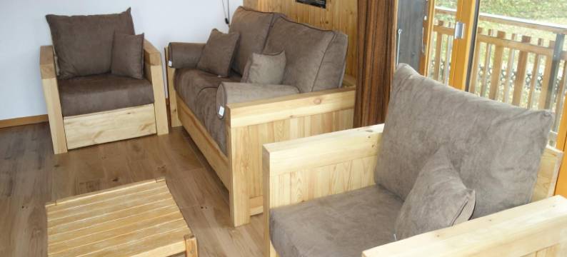 Apartment with balcony views of  Nendaz图片