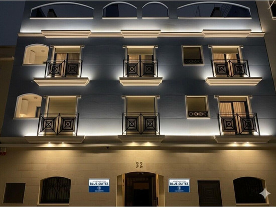 阿利坎特的蓝色套房公寓