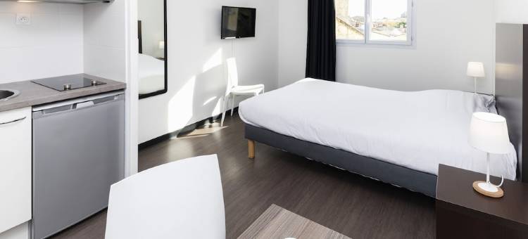 波尔多圣让站特尼奥公寓式酒店(Ténéo Apparthotel Bordeaux - Gare Saint Jean)图片