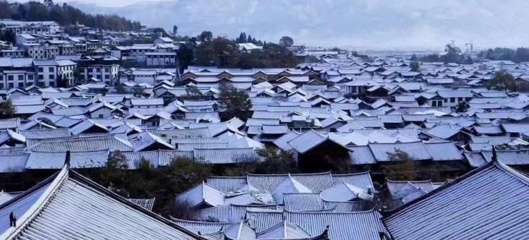 秋池居Qiuchi·观古城全景·设计师度假酒店(丽江古城大水车店)图片