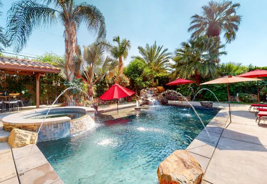 Gorgeous Palm Desert Oasis with Backyard Paradise, Pool, Spa & Private Casita Hotel Overview