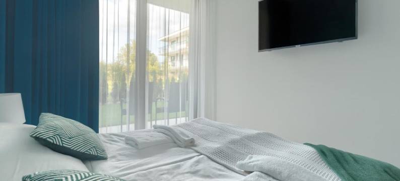 涅霍热的公寓，靠近波罗的海海滩(Ground floor apartment with a garden in Niechorze)图片