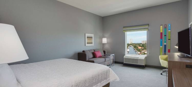 希尔顿欢朋酒店-佛罗里达州罗德岱堡波帕诺滩(Hampton Inn Ft. Lauderdale/Pompano Beach)图片