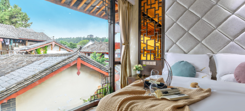 编织阳光· vacation｜设计师森氧花园艺术美宿(丽江古城四方街店)图片