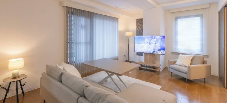 距离大阪城1站公寓(Atrium Deluxe Apartment - Self Check-In Only)图片