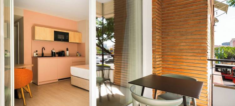 Limehome瓦伦西亚格兰维亚德尔马尔奎斯(Limehome Valencia Gran Via del Marques)图片