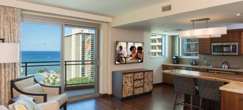 Grand Islander 希尔顿分时度假俱乐部(Hilton Grand Vacations Club the Grand Islander Waikiki Honolulu)图片