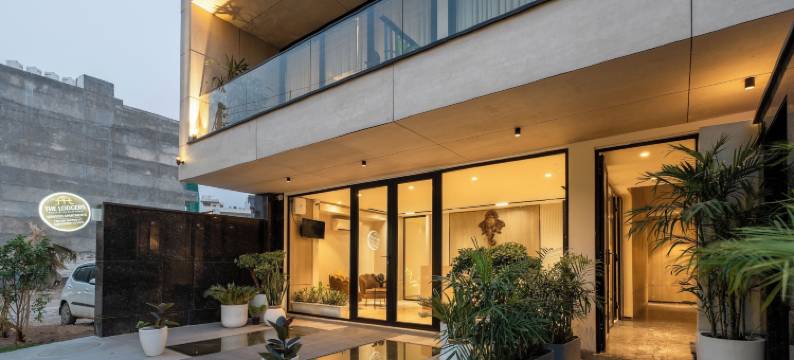 高尔夫球场附近的旅客豪华酒店(The Lodgers Luxury Hotel Near Golf Course Road Gurgaon)图片