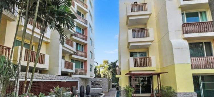 华欣市中心一卧室公寓，步行5分钟到海滩(One Bedroom at hua Hin Main Downtown with 5 Mins walk To Beach)图片