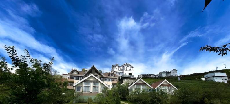 南投清境岚山小镇图片