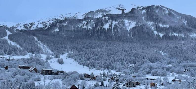 Studio in Allos with Stunning Mountain Views图片