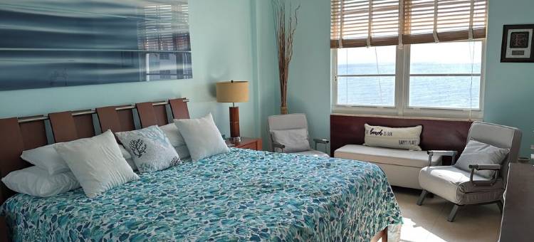 美丽海滨公寓(2卧2卫分隔式户型，正面海景)，免费停车(Beautiful beachfront condo 2-2 split plan with ocean front views. Free Parking)图片