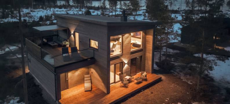 尼塞尔海特格兰德露营山林小屋(Nisser Hyttegrend og Camping)图片