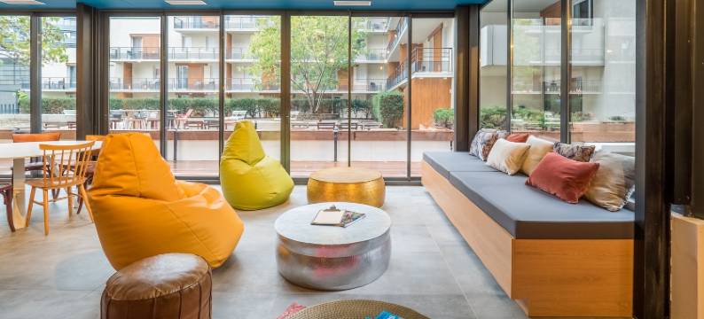 普利维洛奇格勒诺布尔小屋酒店(Apparthotel le Hüb Grenoble)图片