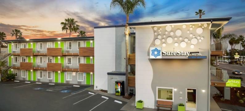 圣地亚哥太平洋海滩贝斯特韦斯特SureStay酒店(SureStay Hotel by Best Western San Diego Pacific Beach)图片