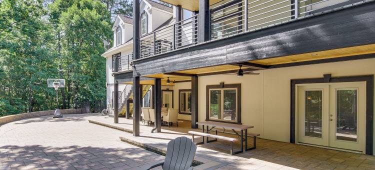 船坞和电影院：怀利湖度假屋(Dock and Home Theater Pet-Friendly Lake Wylie Home)图片