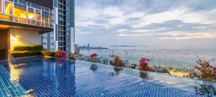 芭提雅 MUXA 海景公寓｜市中心高层海景・无边泳池・近海滩亲子房(Muxa Condo - Centric Sea)图片