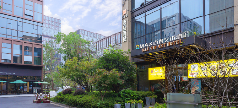 QMAX百谷艺术酒店(杭州富阳银湖地铁站店)图片