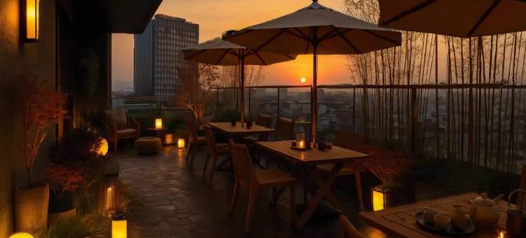 奇遇派空中庭院度假酒店(山塘街石路地铁站店)图片