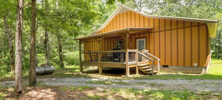 距小河峡谷3英里：风景如画的阿拉巴马小屋(Serene and Secluded Alabama Cabin with Covered Deck!)图片