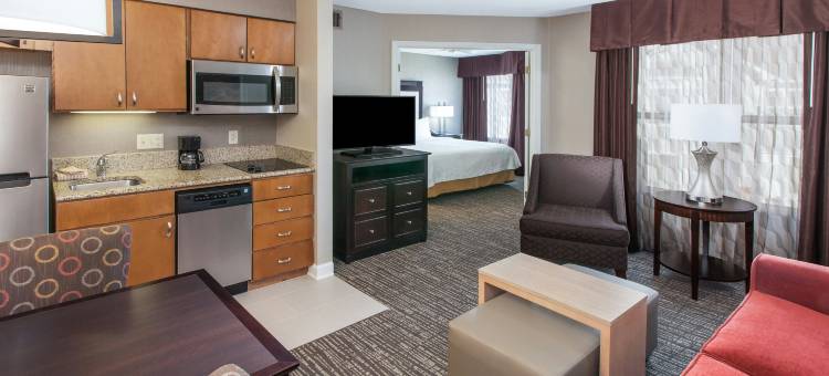 印第安纳波利斯十字路口Homewood Suites by Hilton(Homewood Suites by Hilton Indianapolis - Keystone Crossing)图片
