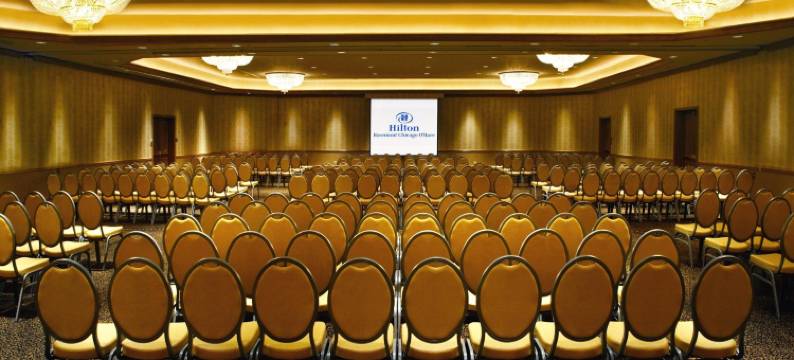 芝加哥奥黑尔罗斯蒙特希尔顿酒店(Hilton Rosemont Chicago O'Hare)图片