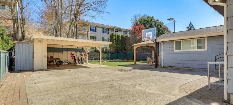 Renton Home: Gazebo w/ TV & Bbq, 15 Mi to Seattle = 伦顿之家：带电视和烧烤的凉亭，距离西雅图15英里(Renton Home Gazebo with TV and BBQ, 15 Mi to Seattle)图片