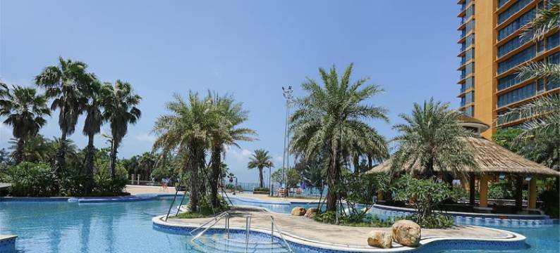 万科双月湾泳池海景别墅(环岛公路分店)图片