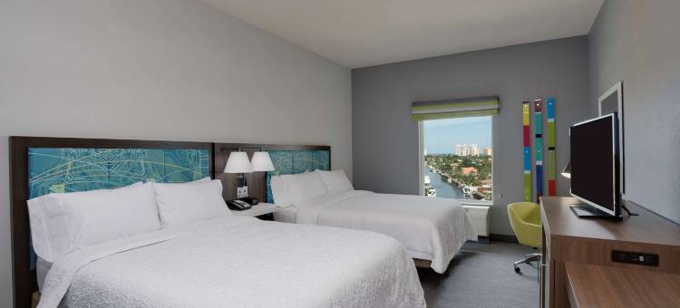 希尔顿欢朋酒店-佛罗里达州罗德岱堡波帕诺滩(Hampton Inn Ft. Lauderdale/Pompano Beach)图片