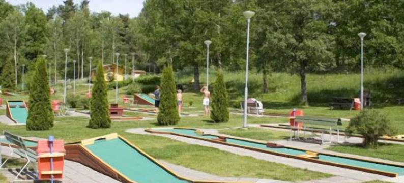 维尔施塔露营山林小屋(Vilsta Camping and Cottages)图片