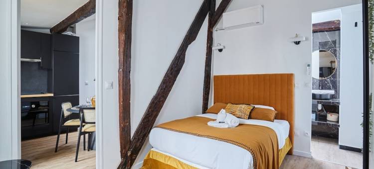 Apartment AC 2 Bedrooms Le Marais Beaubourg图片