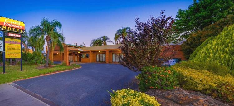 水晶喷泉汽车旅馆(Crystal Fountain Motel Albury)图片