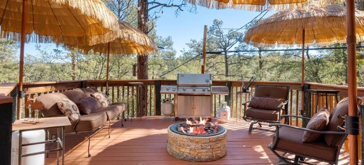 A Luxurious Prescott Log Cabin, 1 Mile to Downtown.图片