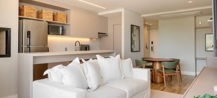 Viva 的 The Spot One - 豪华且直通 Balneário 购物中心(The Spot One by Viva - Luxo e Acesso Direto ao Balneário Shopping)图片