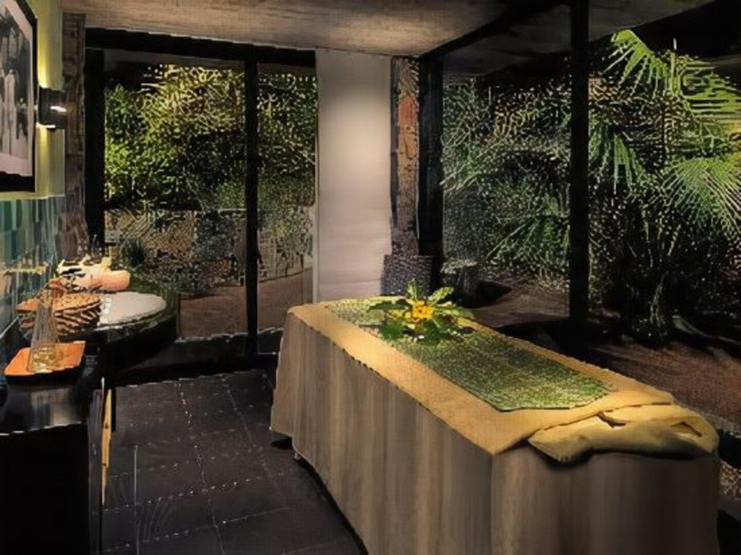 Seaside Palm BeachOver view